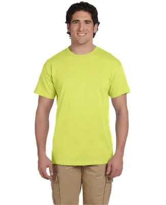 Fruit of the loom 3930R 3931 Adult Heavy Cotton HD Neon Yellow