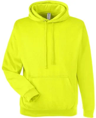 AWDis JHA004 Electric Pullover Hooded Sweatshirt in Electric yellow
