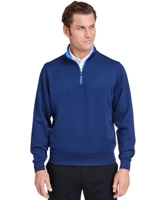 Fairway & Greene C11512 Caves Quarter-Zip Tech Pul in Marine