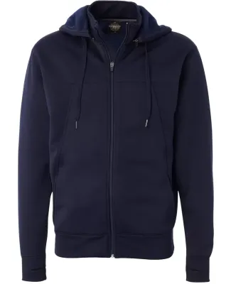 Independent Trading Co. - Hi-Tech Full-Zip Hooded  Classic Navy
