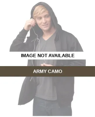 Independent Trading Co. - Hi-Tech Full-Zip Hooded  Army Camo