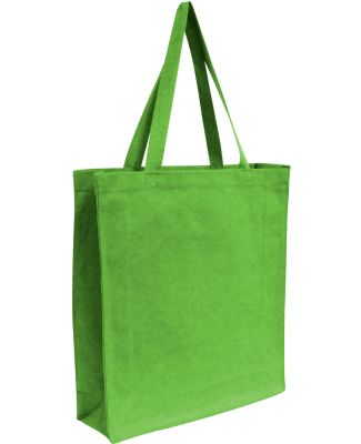 OAD Bags OAD100 Promotional Shopper Tote in Lime green