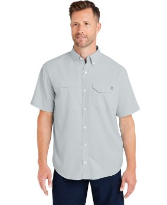 HUK  H150171 Tide Point Short Sleeve Shirt in Harbor mist