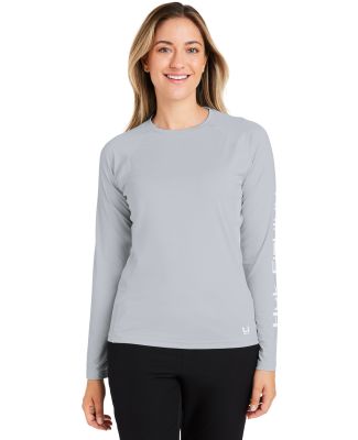HUK  H612L04 Women's LoPro Pursuit T-Shirt in Harbor mist