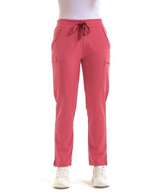 Onna NN600 Women's Relentless Stretch Cargo Scrub  in Calm pink