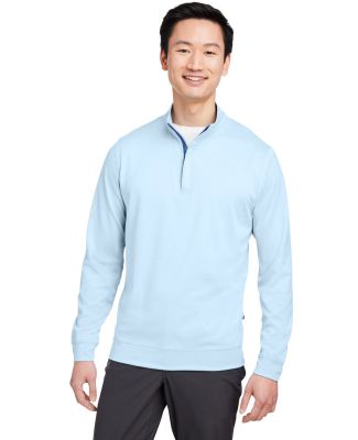 Swannies SWM500 McKinnon Quarter-Zip Pullover in Sky