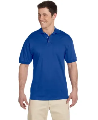 Jerzees J100 Adult Cotton Jersey Polo in Royal
