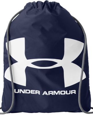 Under Armour 1240539 Ozsee Sackpack Drawstring Bag in Midnight navy/ white