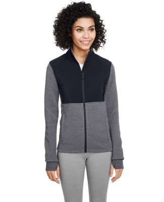 Spyder s17299 Women's Pursuit Jacket in Black heather/ black