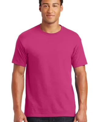 Jerzees 29 Adult 50/50 Blend T-Shirt in Cyber pink