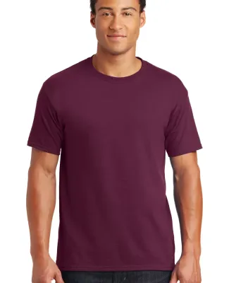 Jerzees 29 Adult 50/50 Blend T-Shirt in Maroon