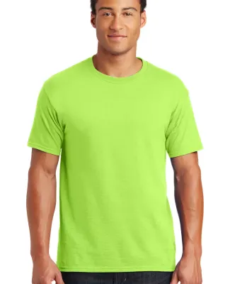 Jerzees 29 Adult 50/50 Blend T-Shirt in Neon green