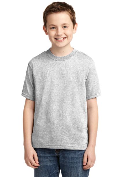 29B Jerzees Youth Heavyweight 50/50 Blend T-Shirt in Ash