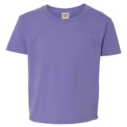 29B Jerzees Youth Heavyweight 50/50 Blend T-Shirt in Violet