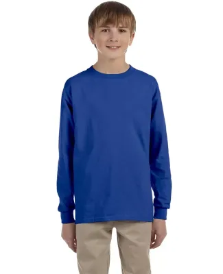 29BL Jerzees Youth Long-Sleeve Heavyweight 50/50 B in Royal