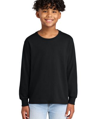 29BL Jerzees Youth Long-Sleeve Heavyweight 50/50 B in Black