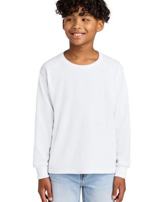 29BL Jerzees Youth Long-Sleeve Heavyweight 50/50 B in White
