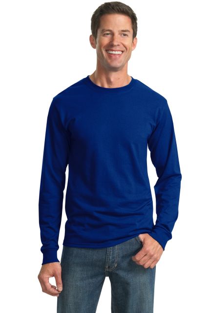 29LS Jerzees Adult Long-Sleeve Heavyweight 50/50 B in Royal