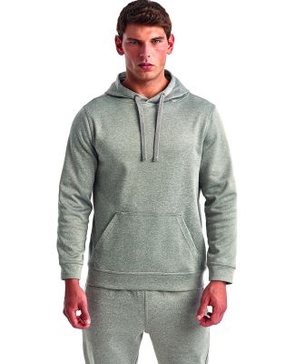 TriDri TD448 Spun Dyed Hooded Sweatshirt in Grey melange