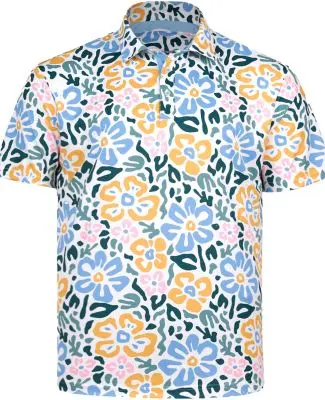 Swannies SW8300 Larue Polo in Sky