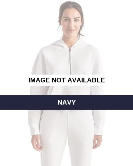 TriDri TD077 Women's Alice Half-Zip Hooded Sweatsh Navy