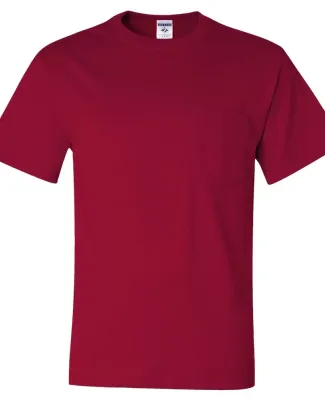 29MP Jerzees Adult Heavyweight 50/50 Blend T-Shirt True Red