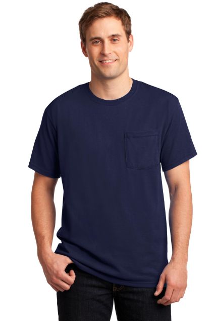 29MP Jerzees Adult Heavyweight 50/50 Blend T-Shirt in J. navy