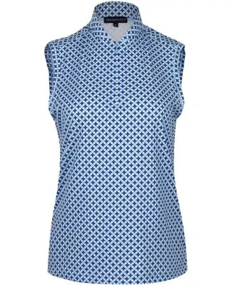 Swannies SW8100L Women's Amber Polo in Sky