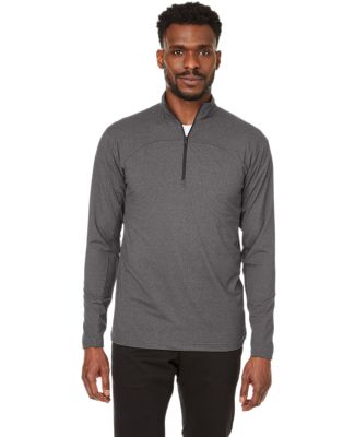 Spyder S17916 Spyre Quarter-Zip Pullover in Black frost
