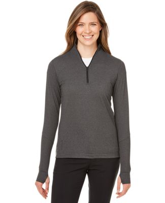 Spyder S17917 Women's Spyre Quarter-Zip Pullover in Black frost