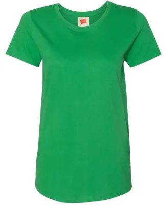 5680 Hanes® Ladies' Heavyweight T-Shirt Shamrock Green