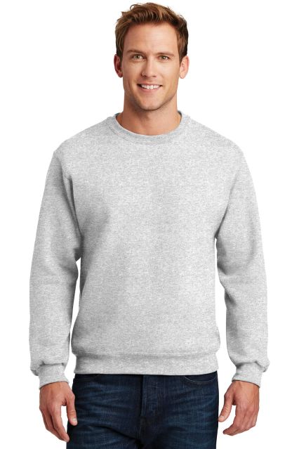 4662 Jerzees Adult Super Sweats® Crewneck Sweatsh in Ash