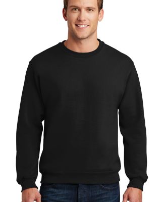 4662 Jerzees Adult Super Sweats® Crewneck Sweatsh in Black