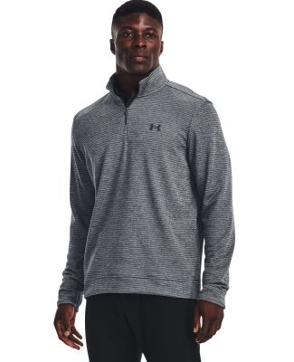 Under Armour 1373674 Storm Sweater fleece Quarter- in Pt gry/ black _012