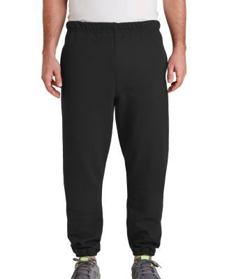 4850 Jerzees Adult Super Sweats Pants with Pockets in Black