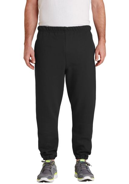 4850 Jerzees Adult Super Sweats Pants with Pockets in Black