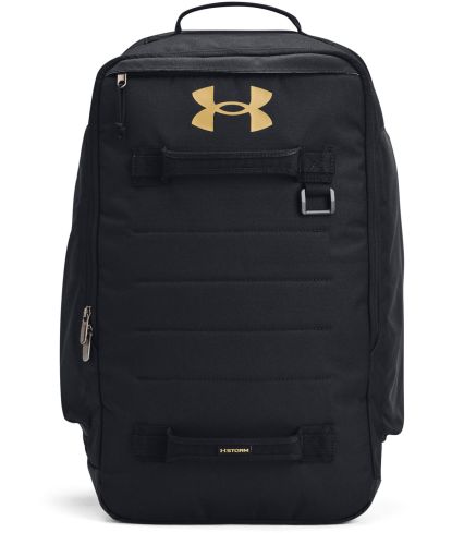 Under Armour 1378413 Contain Laptop Backpack 2.0 in Blk/ mt gld_001