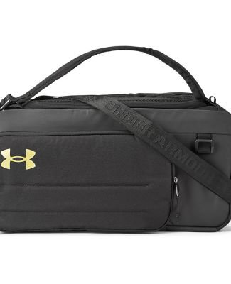 Under Armour 1381920 Contain Small Convertible Duf in Blk/ mt gld_001