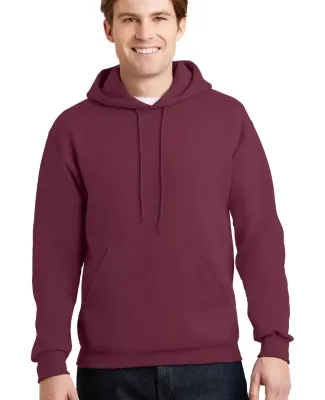 4997 Jerzees Adult Super Sweats® Hooded Pullover  in Maroon