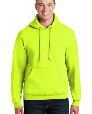 4997 Jerzees Adult Super Sweats® Hooded Pullover  in Safety green