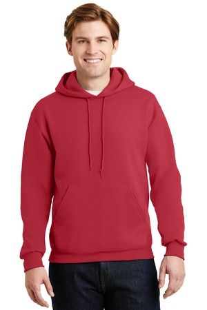 4997 Jerzees Adult Super Sweats® Hooded Pullover  in True red