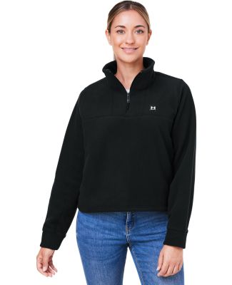 Under Armour 1387024 Women's Expanse Fleece Half-Z in Black/ black_001