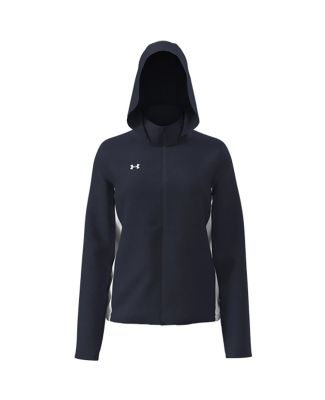 Under Armour 1389661 Women's Rival Stretch Jacket in Midnight navy/ white