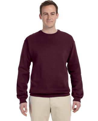 Jerzees 562 Adult NuBlend Crewneck Sweatshirt in Maroon
