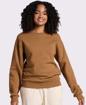 Jerzees 562 Adult NuBlend Crewneck Sweatshirt in Golden pecan