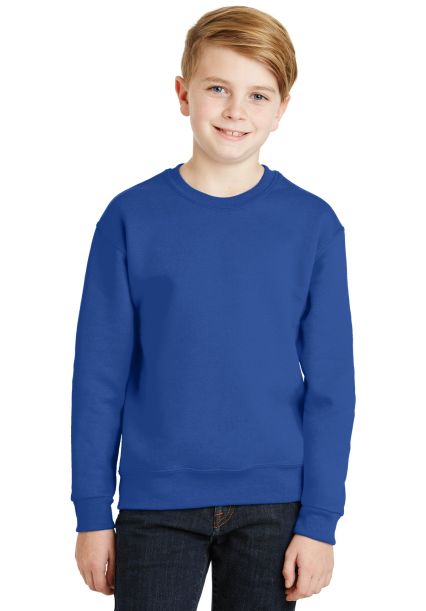 562B Jerzees Youth NuBlend® Crewneck 50/50 Sweats in Royal