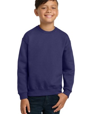 562B Jerzees Youth NuBlend® Crewneck 50/50 Sweats in Deep purple