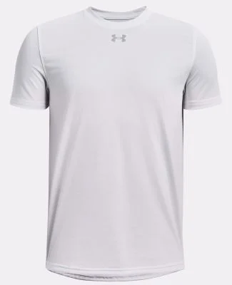 Under Armour 1377487 Youth Tech™ Team T-Shirt in Wht/ md gry _100