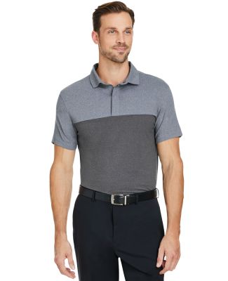Spyder S18023 Spyre Flex Colorblock Polo in Polar frost/ black frost