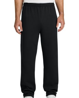 974 Jerzees Adult NuBlend® 50/50 Open-Bottom Swea in Black